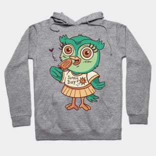 Cute Owl Summer Hoodie